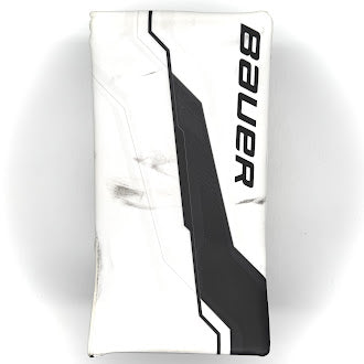 Bauer Supreme Shadow - Bloqueur de gardien de but Pro Stock d'occasion (blanc/noir)